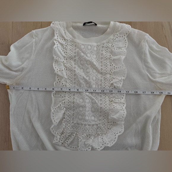 J. Crew Ruffled Tissue Sweater - Picture 5 of 7